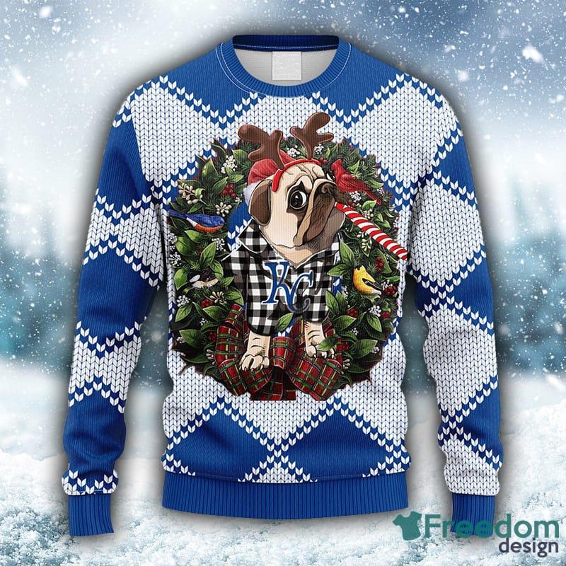Kansas City Royals Pub Dog Christmas Ugly Sweater - Shibtee Clothing