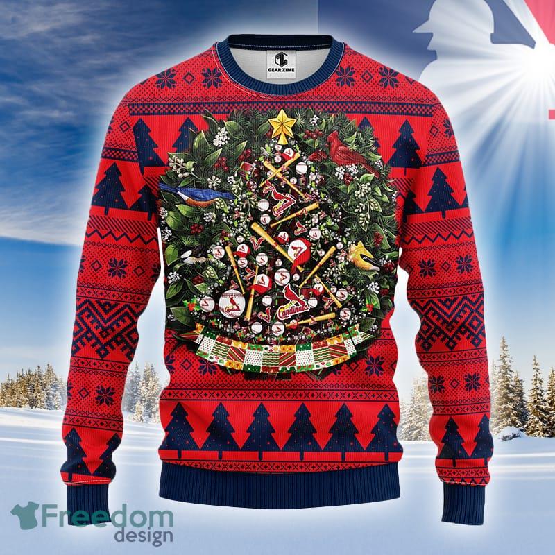 MLB Logo St. Louis Cardinals Grateful Dead Ugly Christmas Sweater For Men  And Women - Freedomdesign