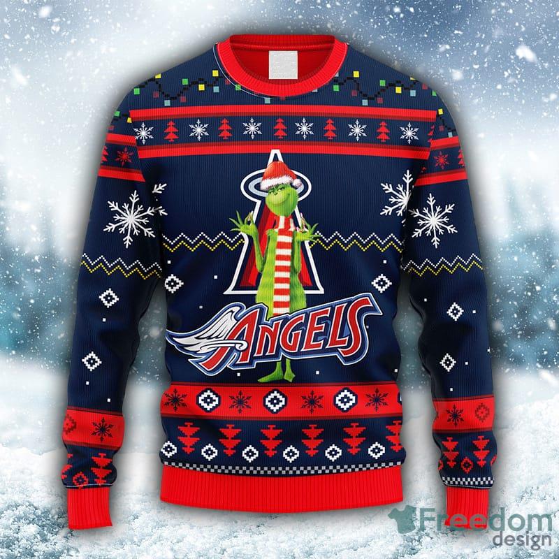 Los Angeles Angels Baseball American Grinch Christmas 3D T-Shirts