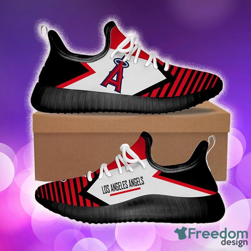 Los Angeles Angels Mlb Teams Runing Yeezy Sneakers Shoes