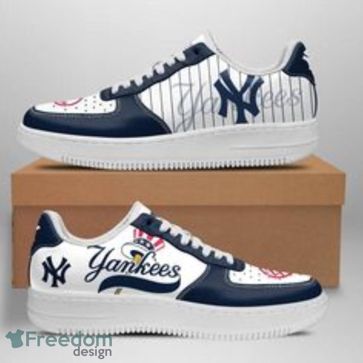 MLB New York Yankees  Sneakers Air Force Shoes Product Photo 1