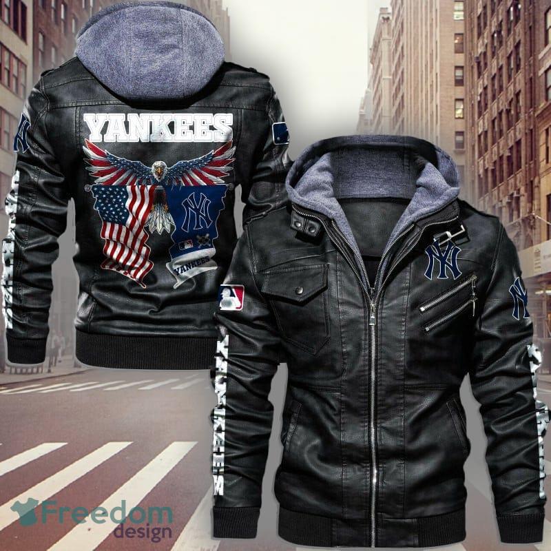 New York Yankees Leather bomber Jacket