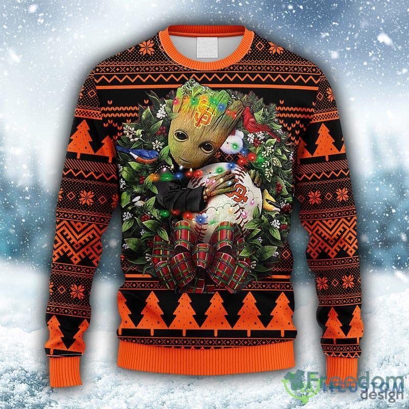 Grinch York Yankees Blue Christmas Ugly Christmas Sweater - Anynee