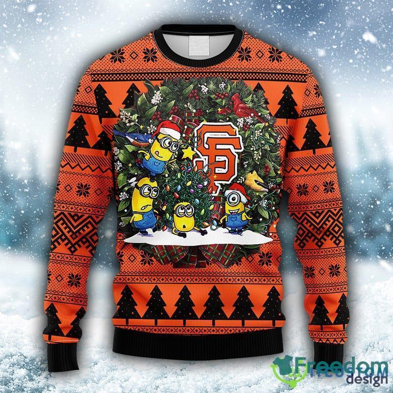 MLB San Francisco Giants Pub Dog Christmas Ugly 3D Sweater For Men