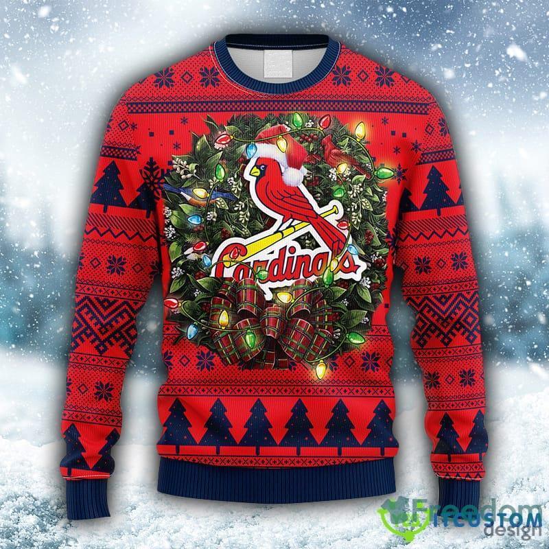 Christmas Gift St. Louis Cardinals Sport Fans 3D Ugly Christmas Sweater For  Men And Women