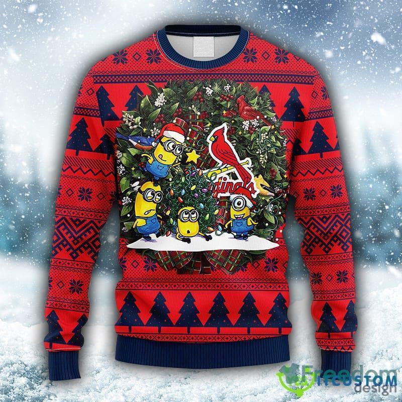 Christmas Gift St. Louis Cardinals Sport Fans 3D Ugly Christmas Sweater For  Men And Women