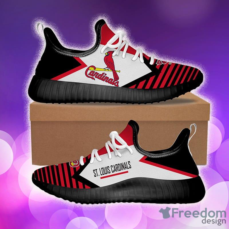 MLB St. Louis Cardinals Red Yeezy Shoes Men And Women Gift For