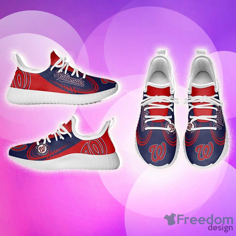 Mlb Washington Nationals Air Jordan 4 Sneakers Shoes For Men And Women