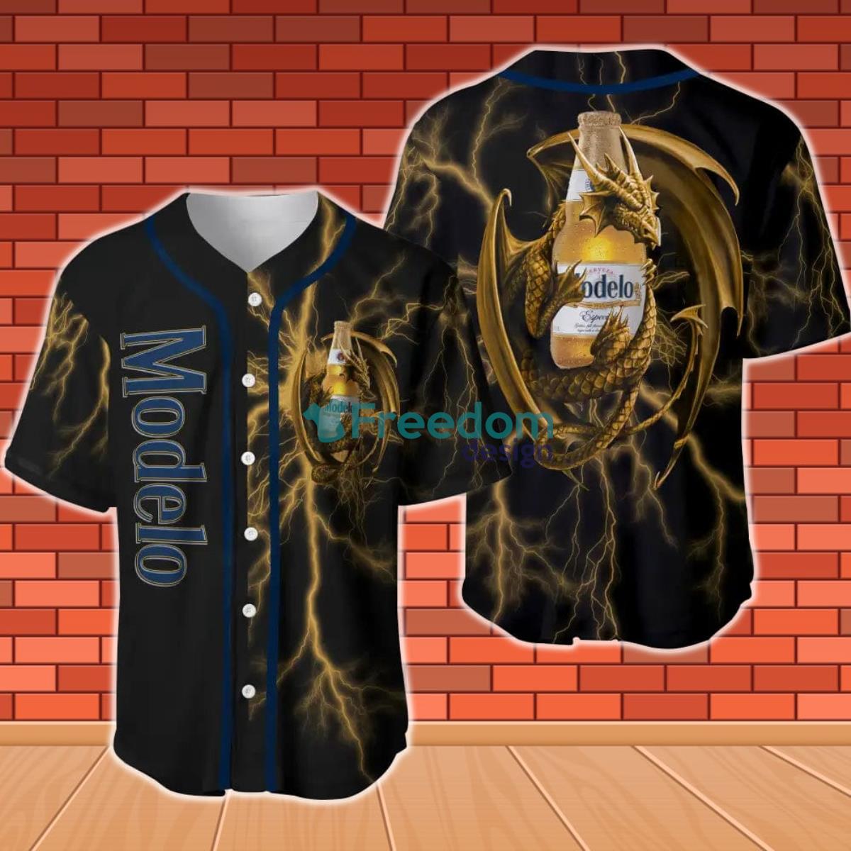 Modelo Dragon Thunder Baseball Jersey Product Photo 1