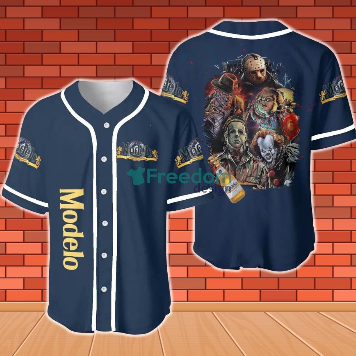 Captain Morgan Horror Halloween Baseball Jersey