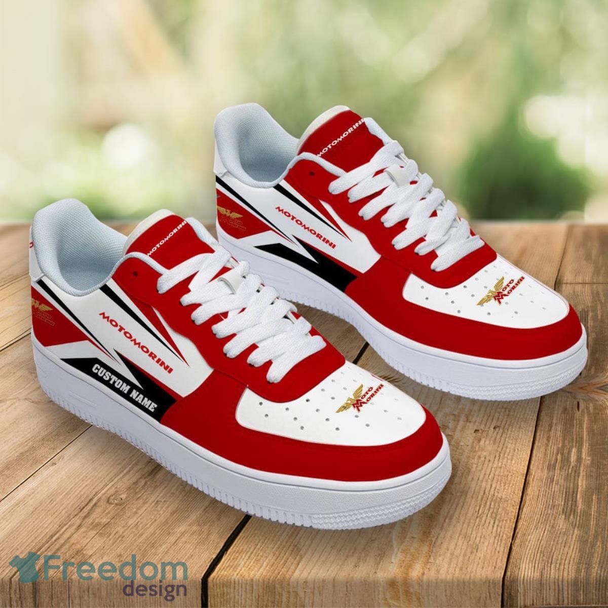 Moto Morini Custom Name Air Force Shoes Sport Sneakers For Men Women Product Photo 2