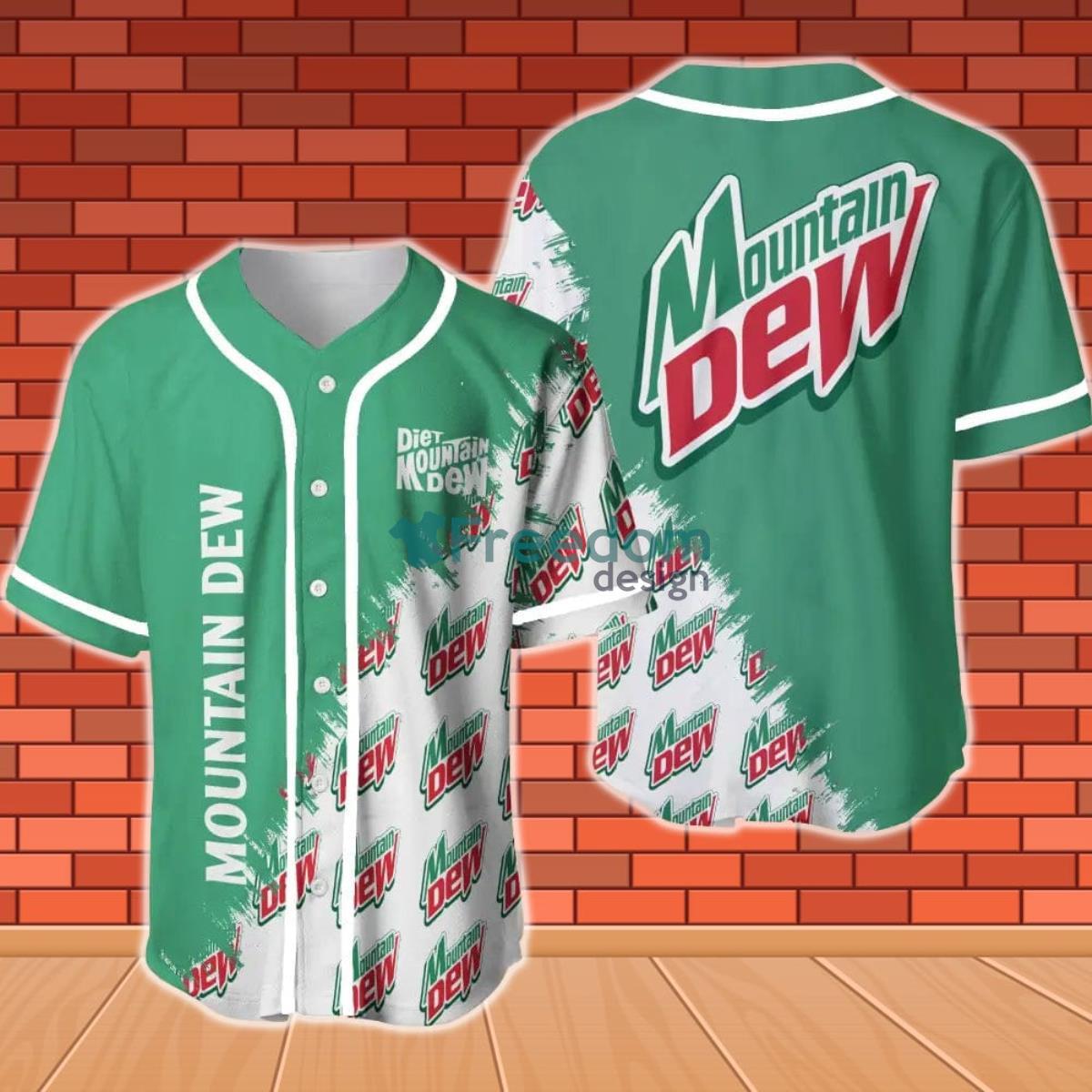 Mountain Dew Baseball Jersey Product Photo 1