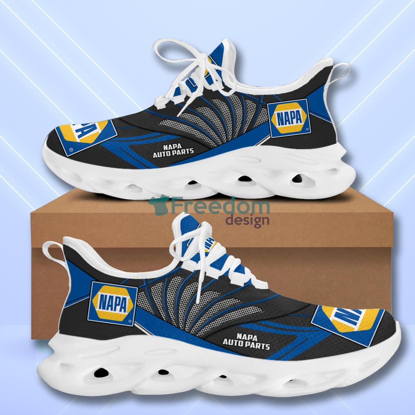 Napa Auto Parts Max Soul Sneakers New Style For Men Women Product Photo 2