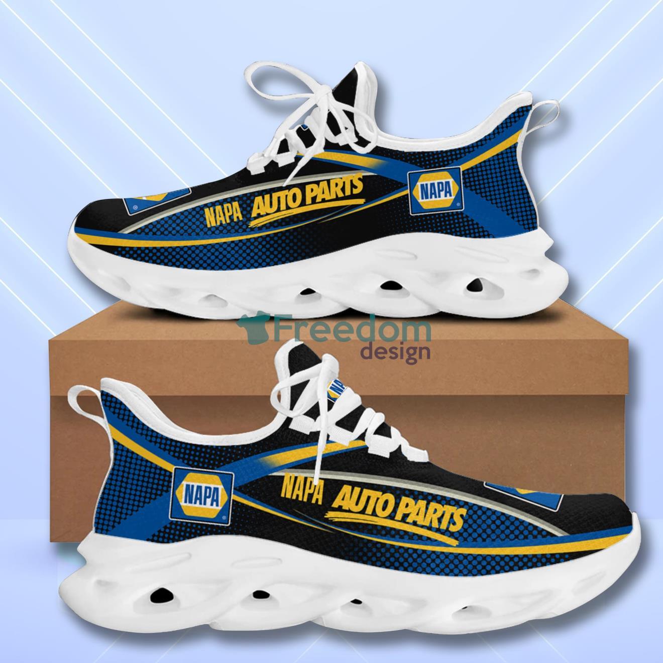 Napa Auto Parts Max Soul Sneakers Style Shoes For Men Women Product Photo 2