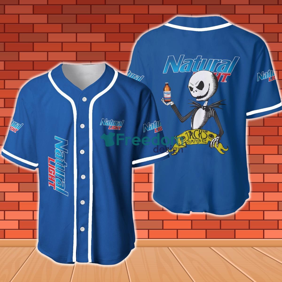 Miller Lite Halloween Horror Character Baseball Jersey - Freedomdesign