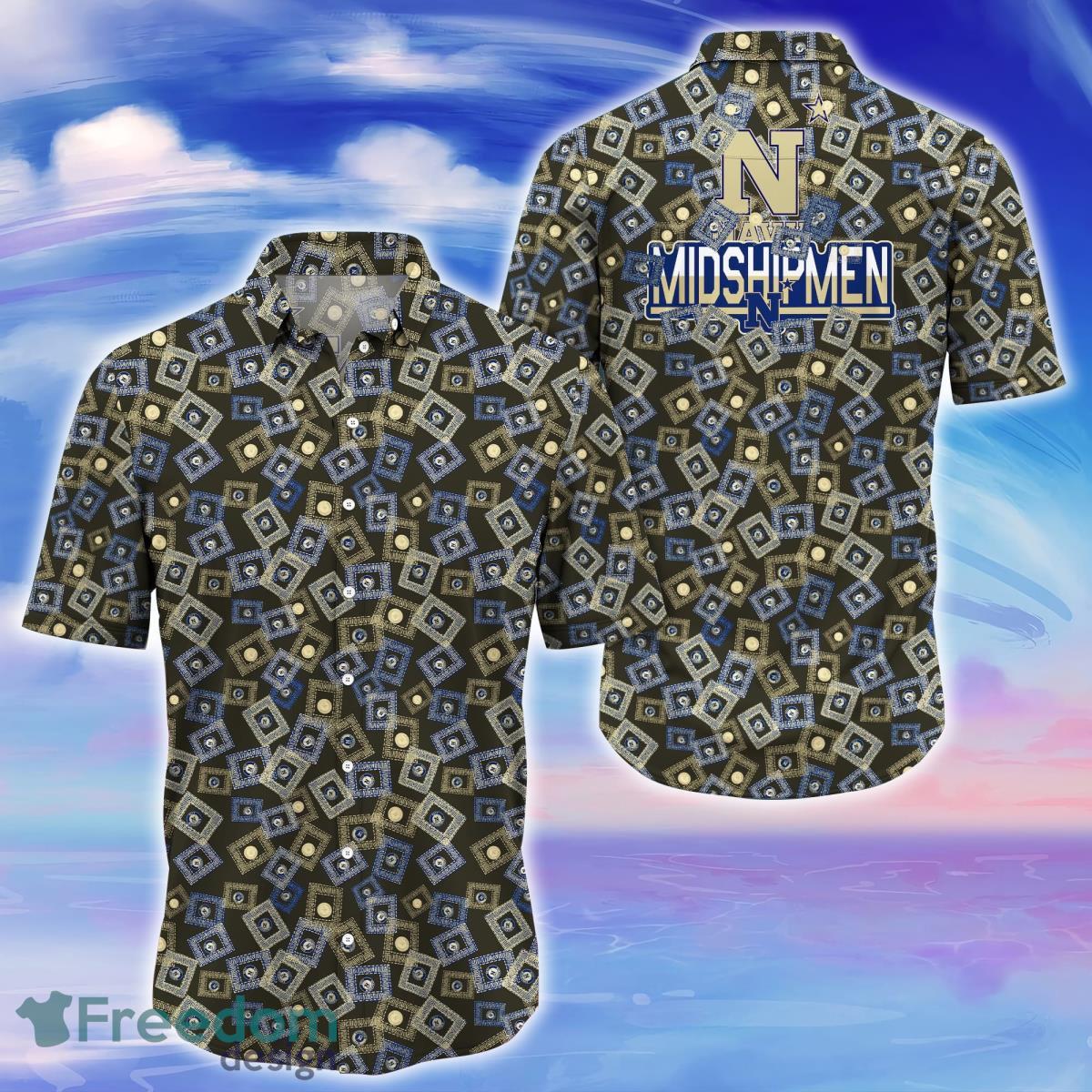 Navy Midshipmen Trending Hawaiian Shirt Gift For Men Women Fans Product Photo 1