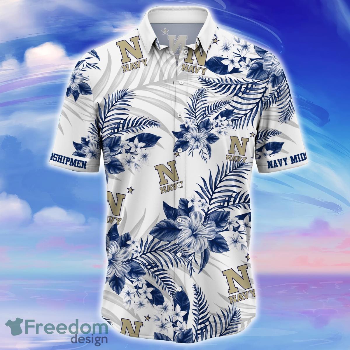 Navy Midshipmen Trending Hawaiian Shirt Gift For Real Fans Product Photo 2