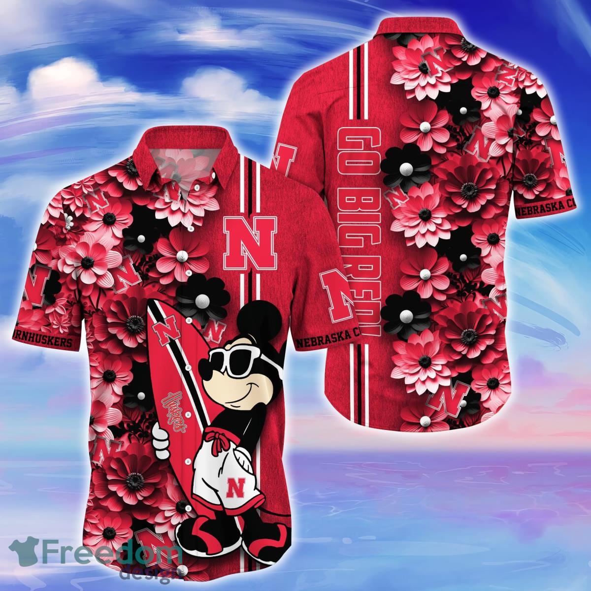 Nebraska Cornhuskers Trending Hawaiian Shirt Best Gift For Fans Product Photo 1