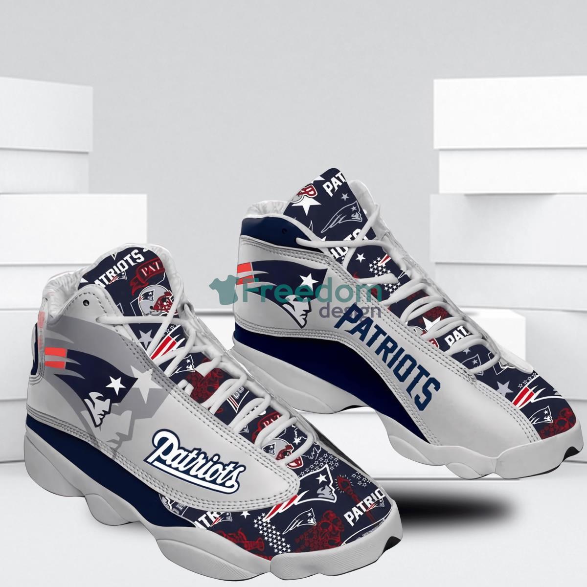 New England Patrios Football Team Air Jordan 13 Shoes Product Photo 1