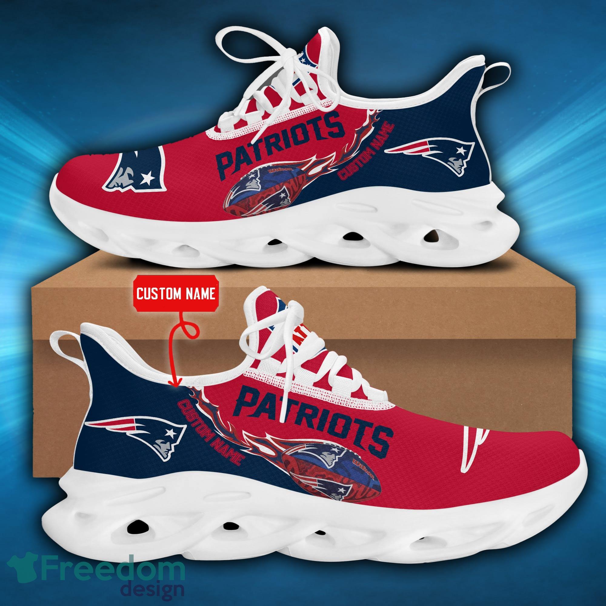 New England Patriots Personalized Custom Name Max Soul Shoes Best Gift For  Men And Women Fans - YesItCustom