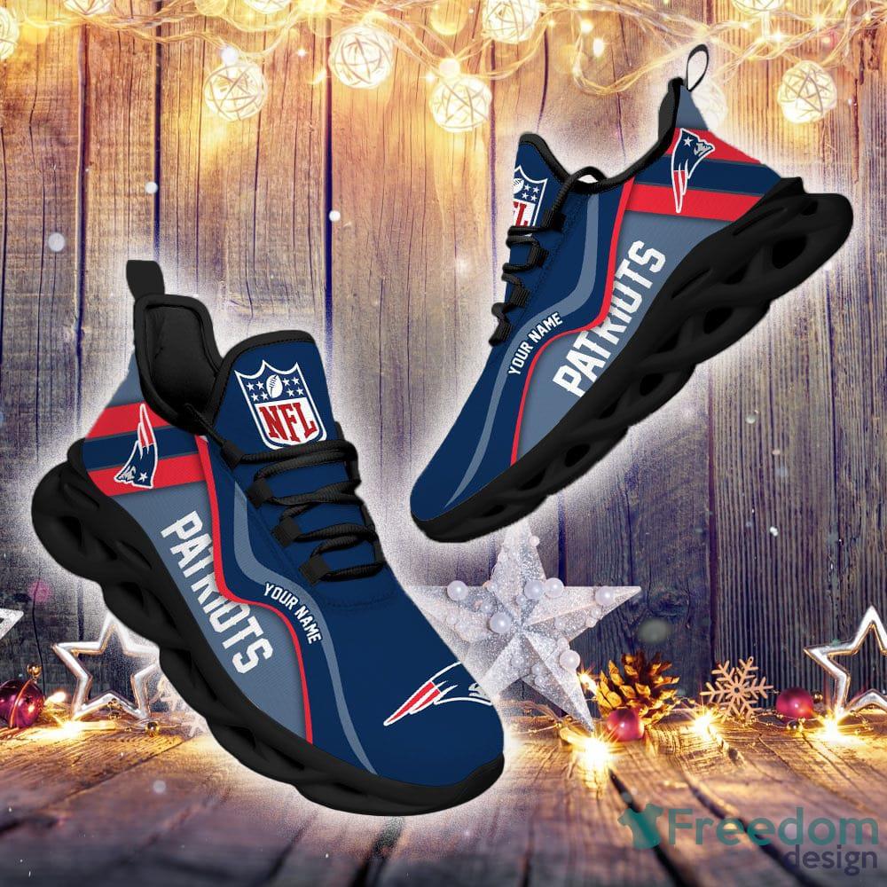 New England Patriots Nfl Max Soul Sneakers Sport Shoes For Fans