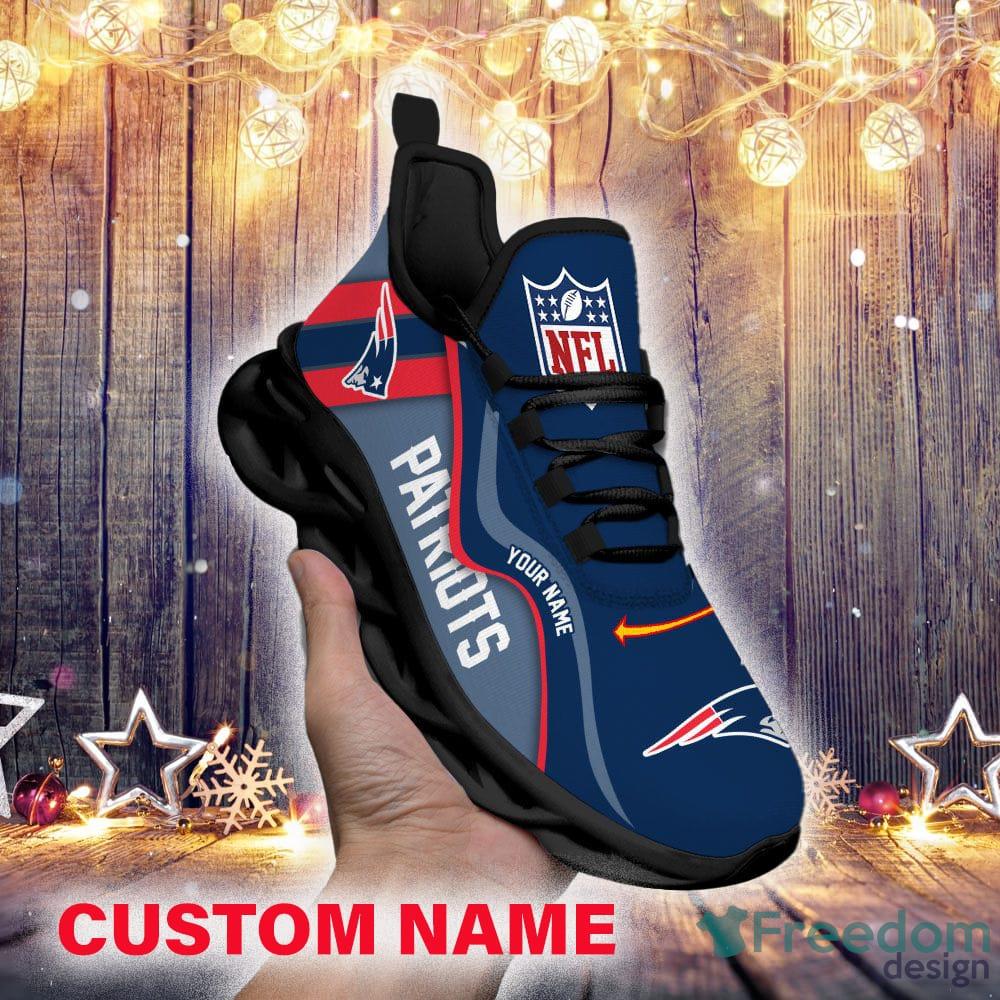 Personalized Name Baltimore Ravens Mascot Max Soul Shoes 45 - USALast