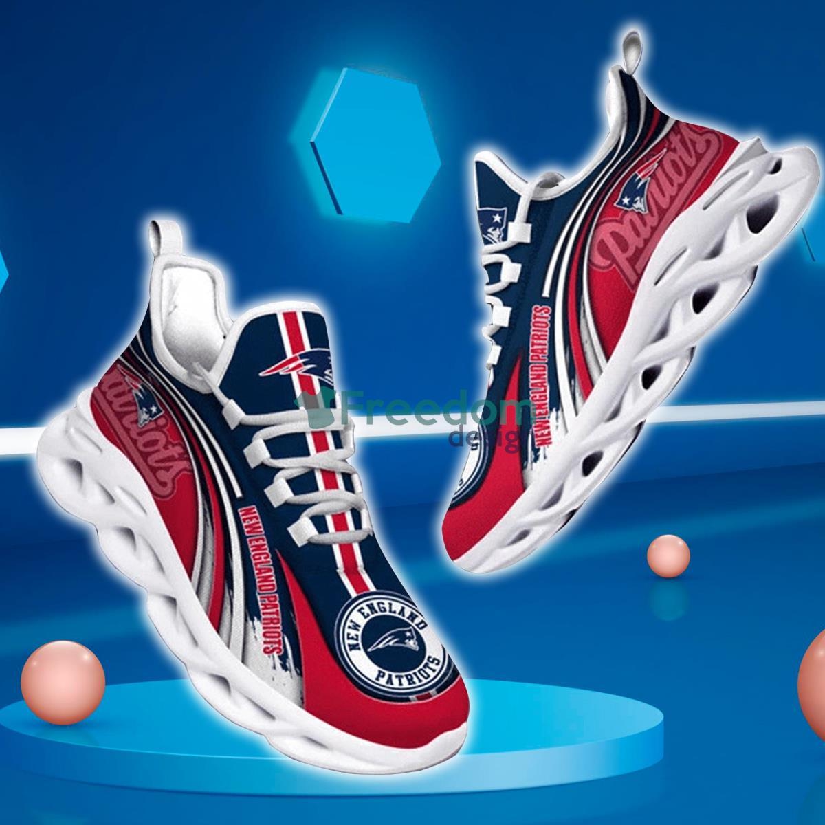 New England Patriots Team Max Soul Shoes Running Sneakers For Fans Product Photo 1