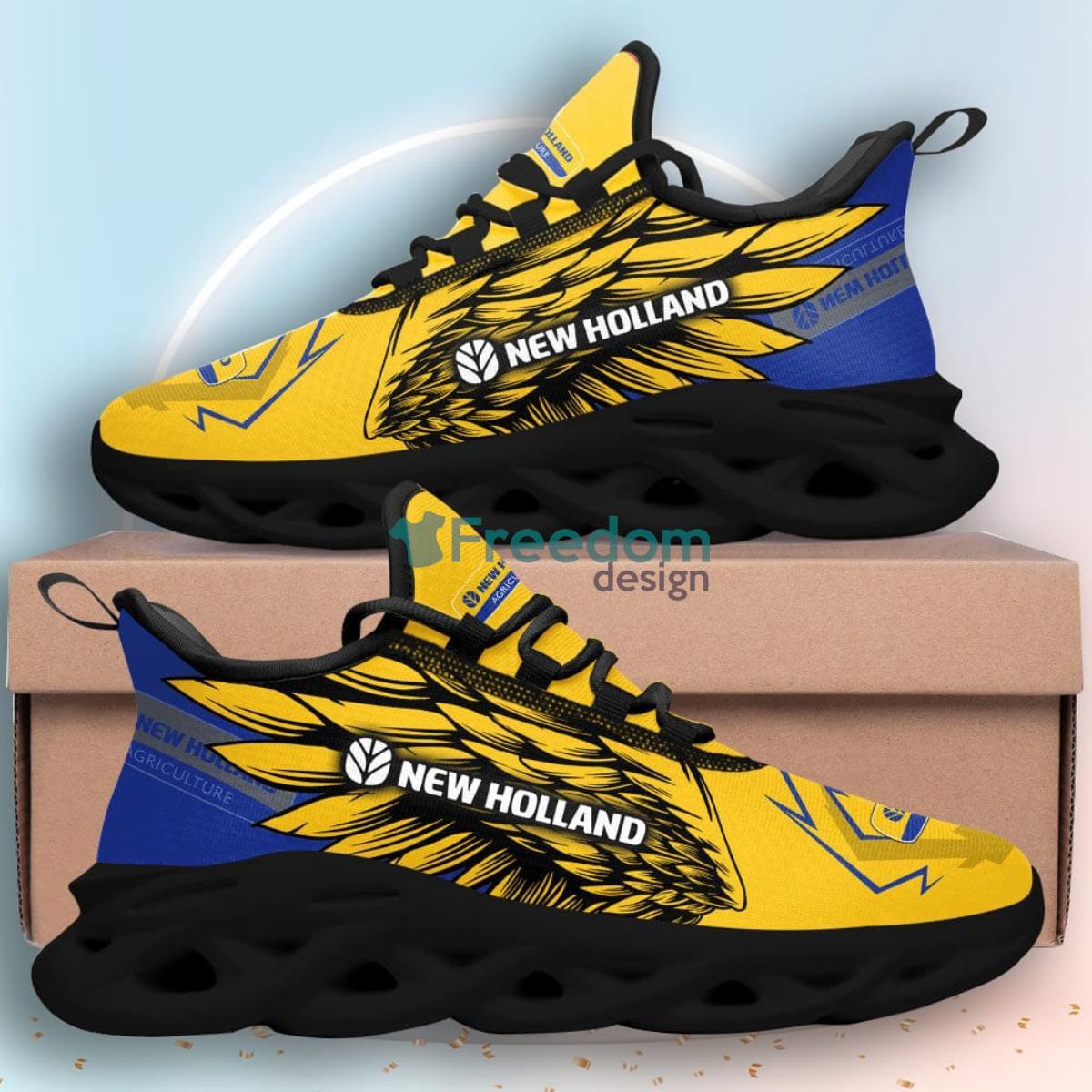 New Holland Agriculture Team Max Soul Shoes Running Sneakers Product Photo 2