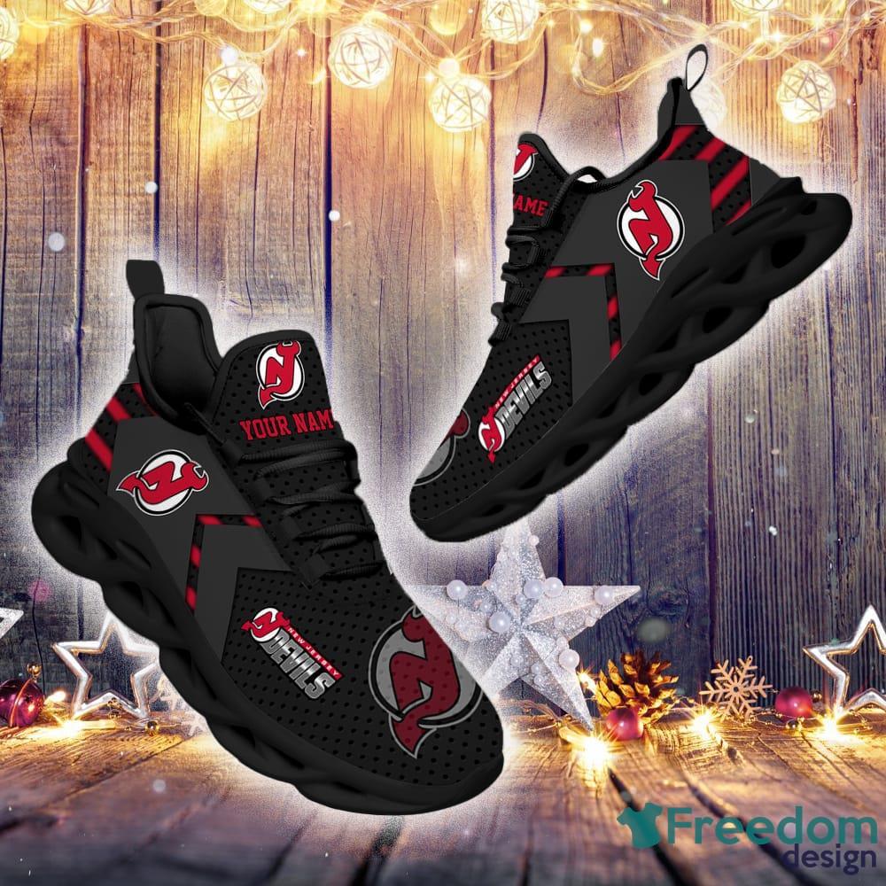 New Jersey Devils Custom Name NHL Luxury Max Soul Shoes Gift For Fans Running Sneaker - New Jersey Devils Personalized NHL Luxury Max Soul Shoes_3 New Jersey Devils Custom Name NHL Luxury Max Soul Shoes Gift For Fans Running Sneaker - New Jersey Devils Personalized NHL Luxury Max Soul Shoes_3