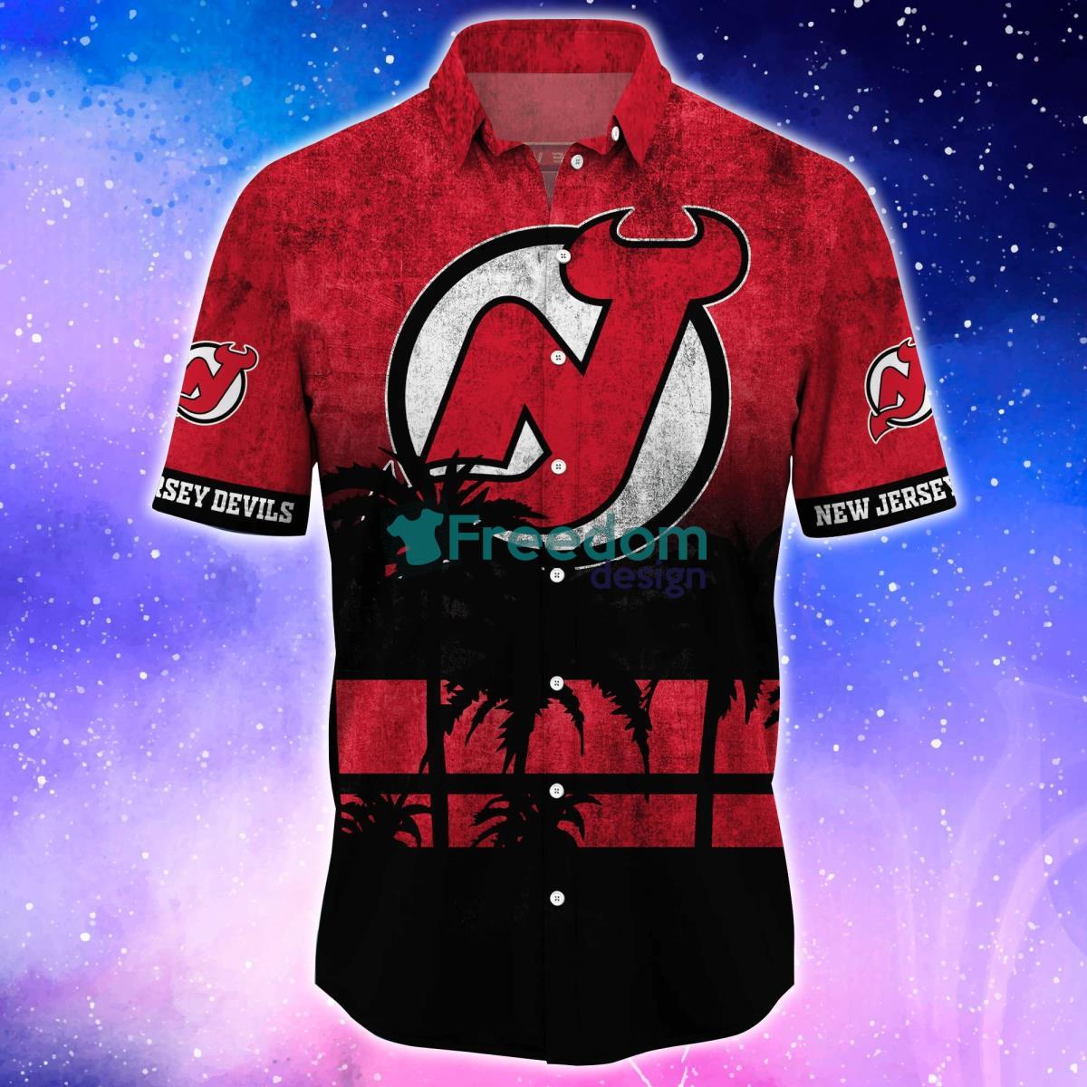 New Jersey Devils NHL Trending Hawaiian Shirt And Shorts For Fans Product Photo 2