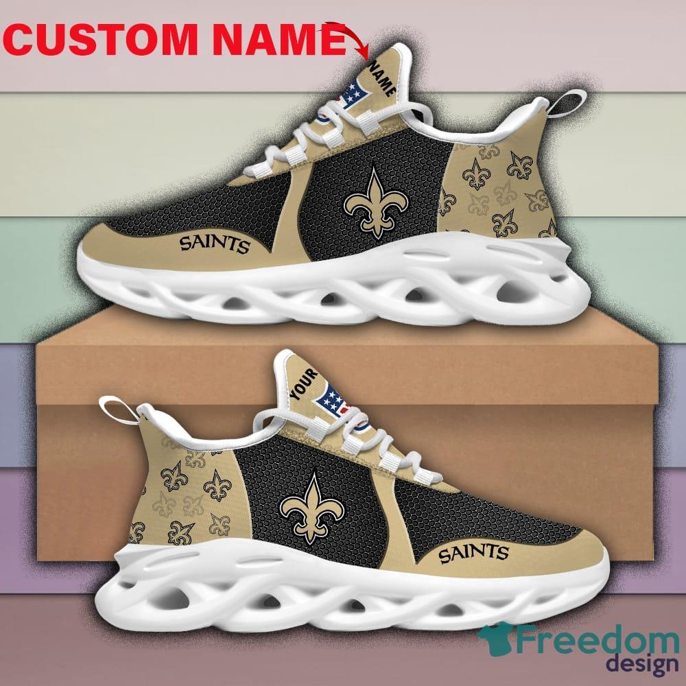 New Orleans Saints tennis shoes. #Whodat  Hype shoes, Custom shoes diy,  Air max sneakers