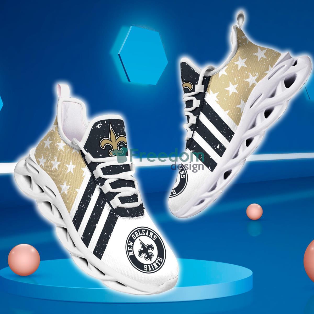 New Orleans Saints Team Max Soul Shoes Running Sneakers Product Photo 1