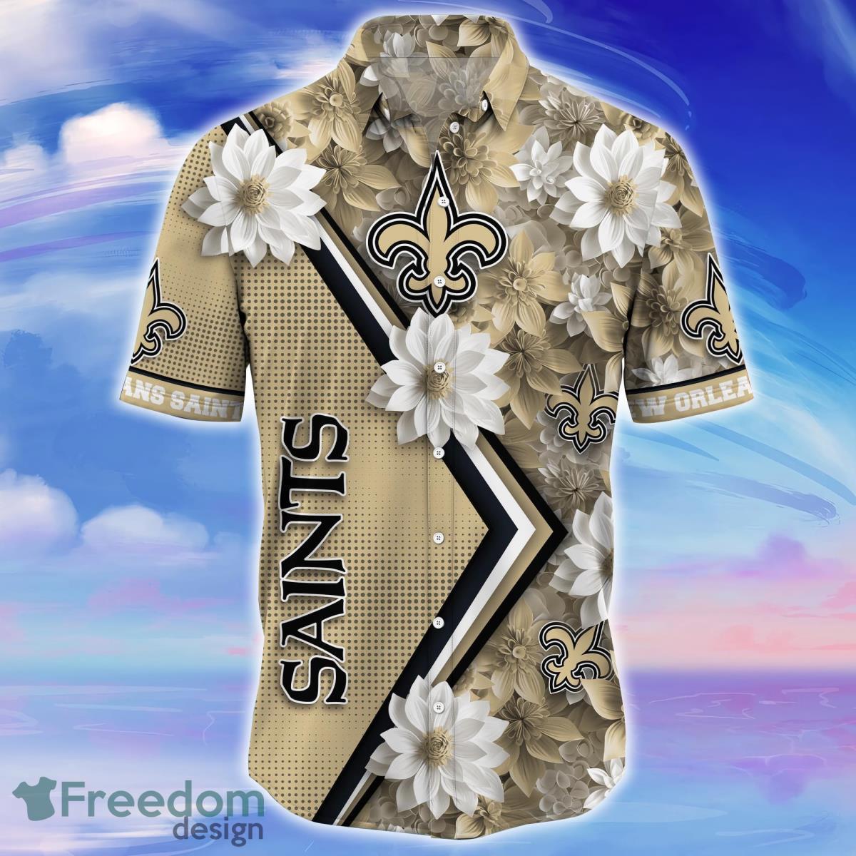 New Orleans Saints Trending Hawaiian Shirt Gift For Fans Product Photo 2