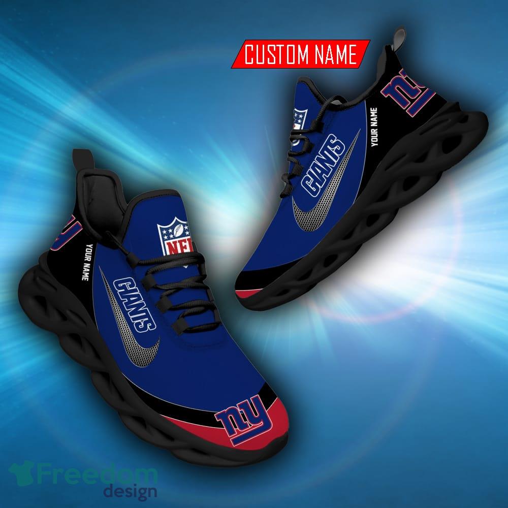 New York Giants Air Shoes Sneakers For Fans - Freedomdesign