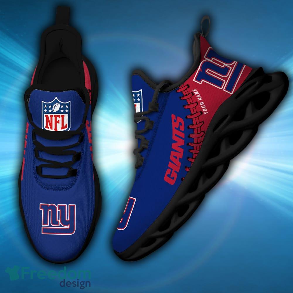 New York Giants NFL Unique Sneaker Max Soul Shoes - Freedomdesign