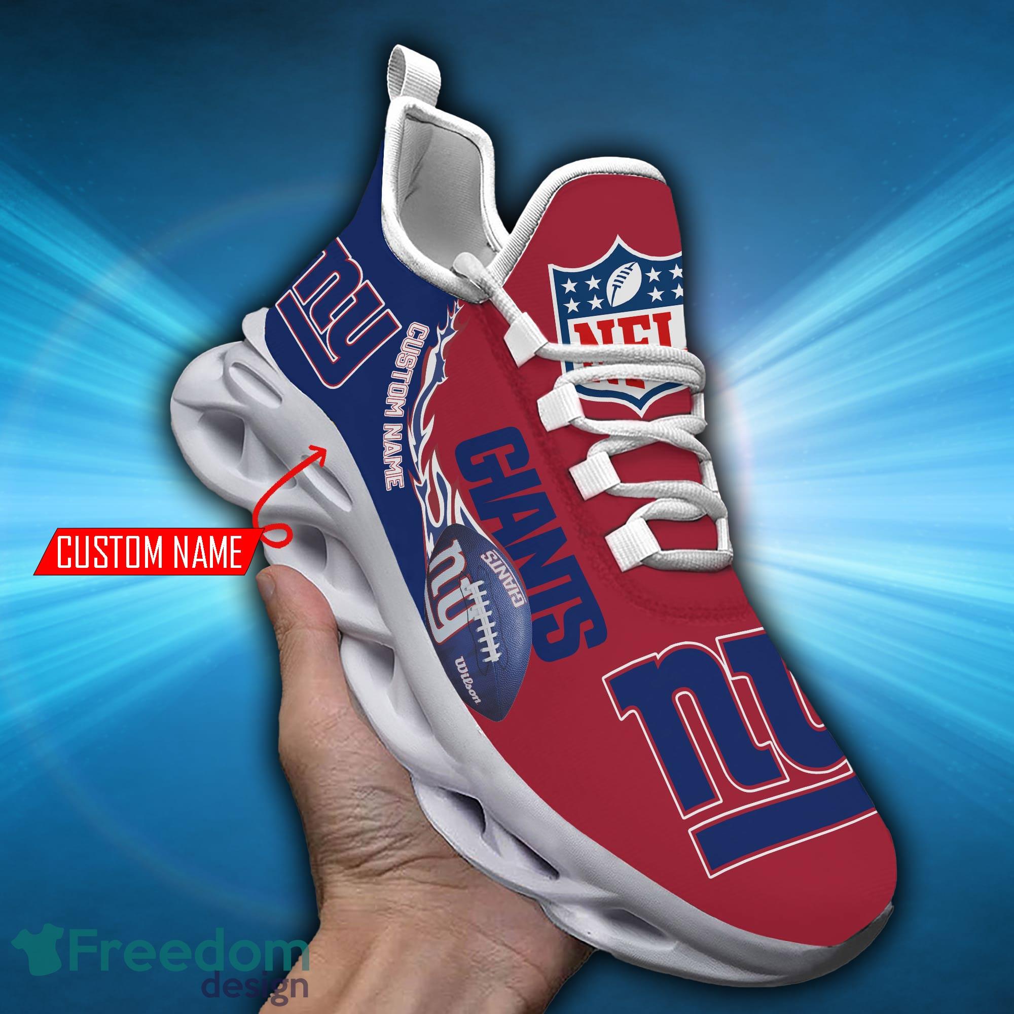 New York Giants NFL Collection Max Soul Shoes Personalized Name Chunky  Sneakers For Men Women - Freedomdesign