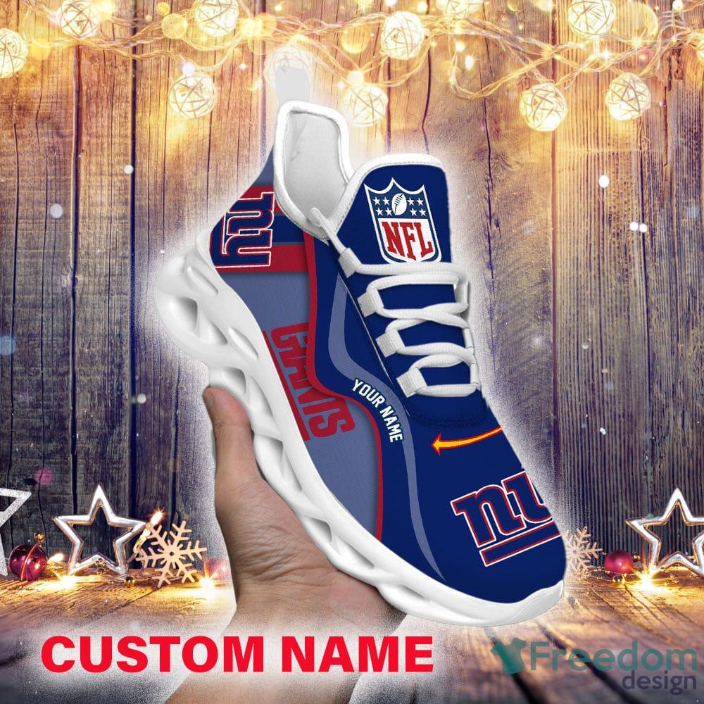 Limited Edition] NFL New York Giants Custom Nike Air Force Sneakers