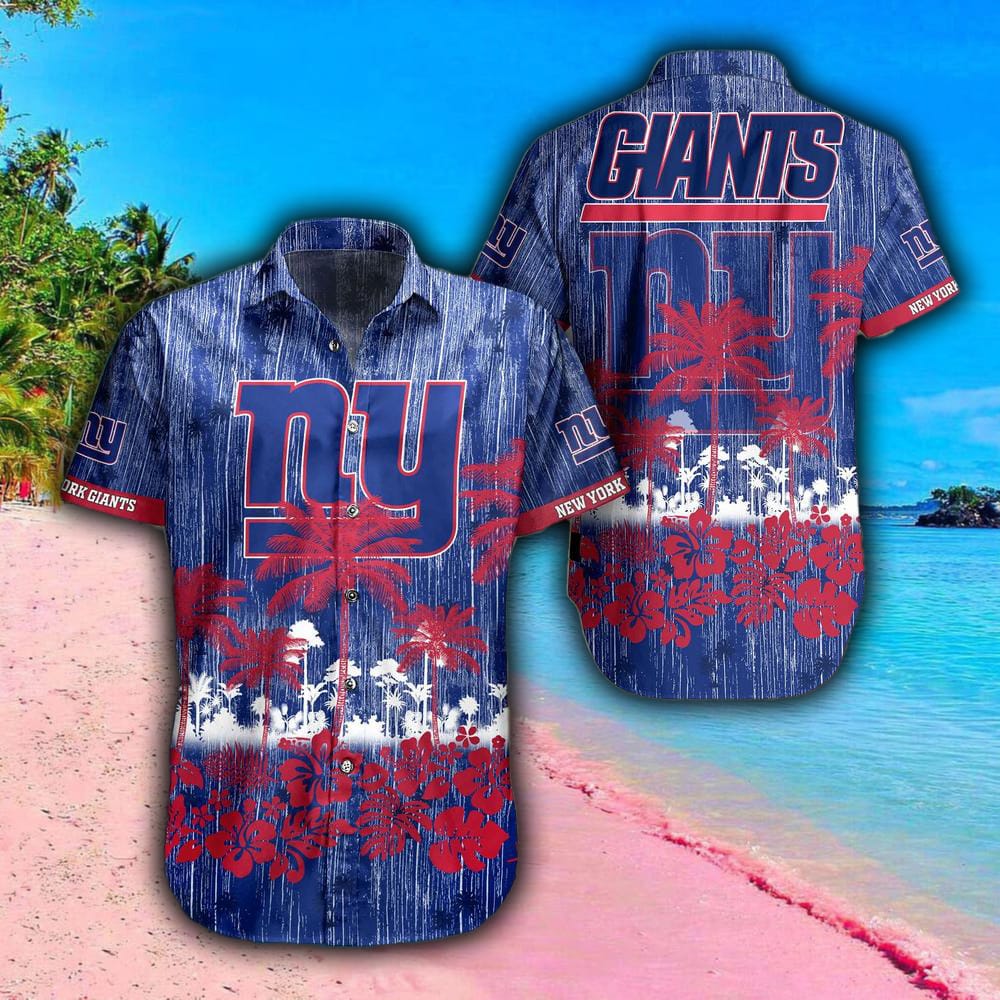 New York Giants NFL Hawaiian Shirt Star Pattern Best Trend