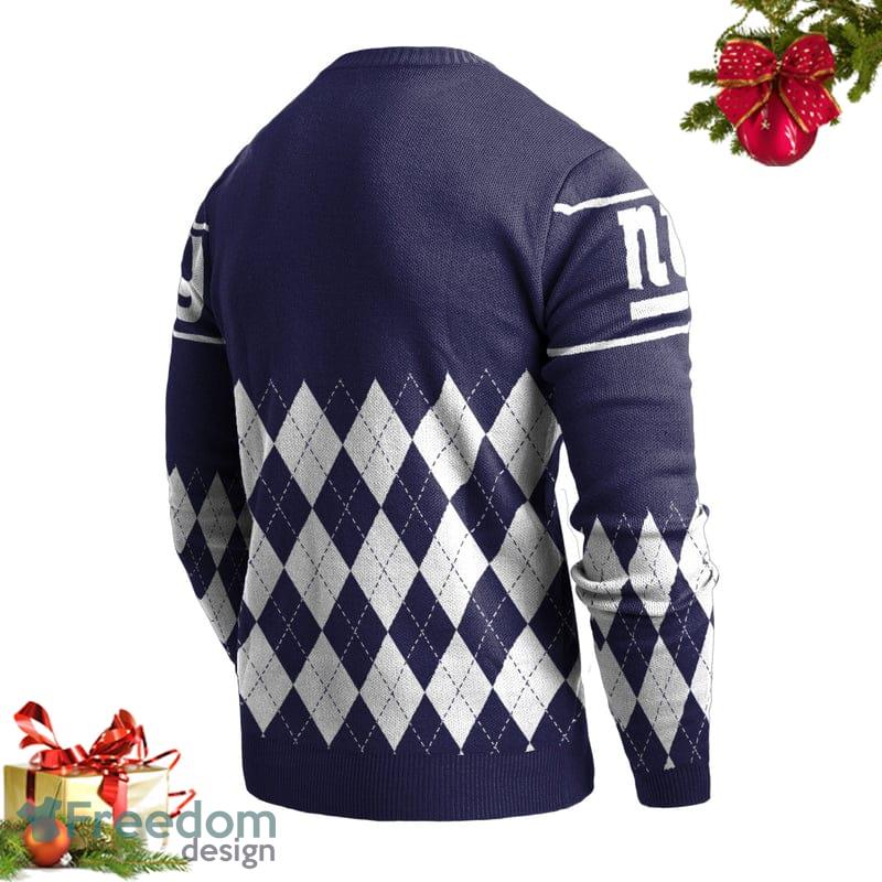 New York Giants NFL Retro Ugly Ideas Funny Ugly Christmas Sweater