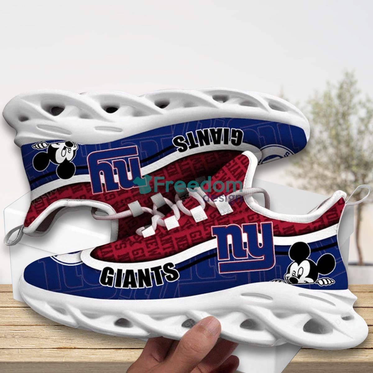 New York Giants Team Max Soul Shoes Running Sneakers For Men Women Product Photo 1