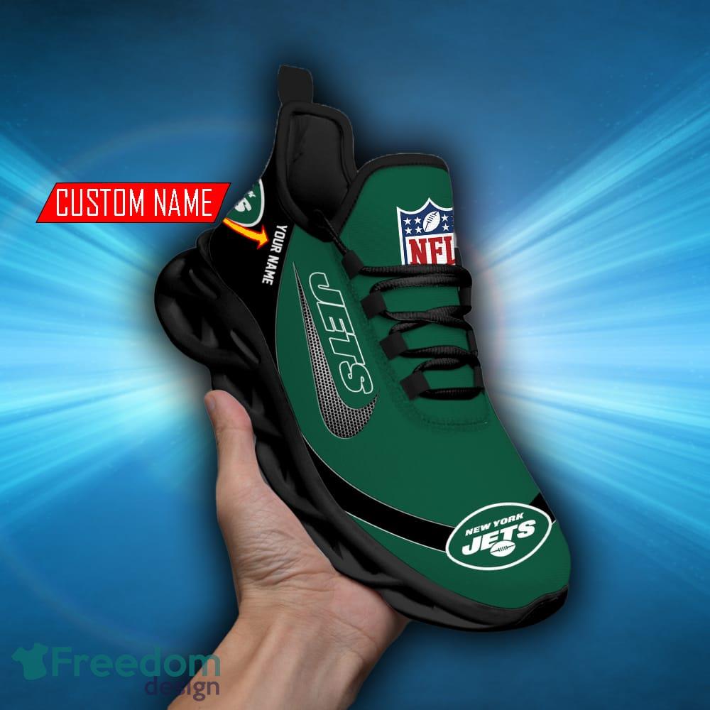 Green Bay Packers Custom Name NFL Max Soul Shoes Chunky Sneakers