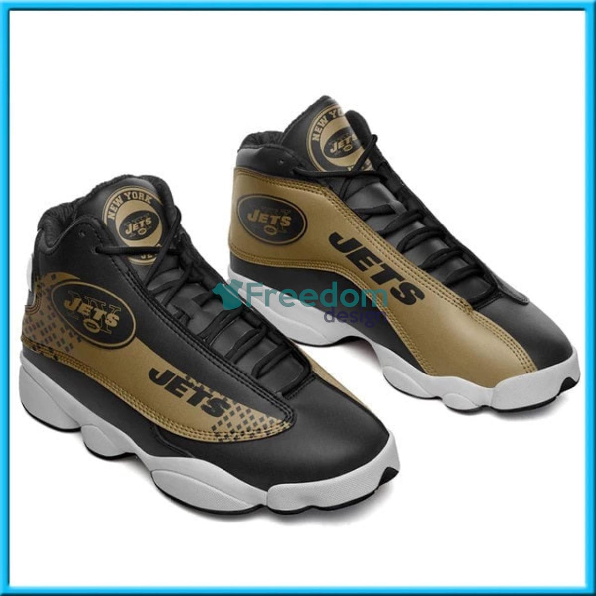 New York Jets Football Team Air Jordan 13 Shoes Product Photo 1