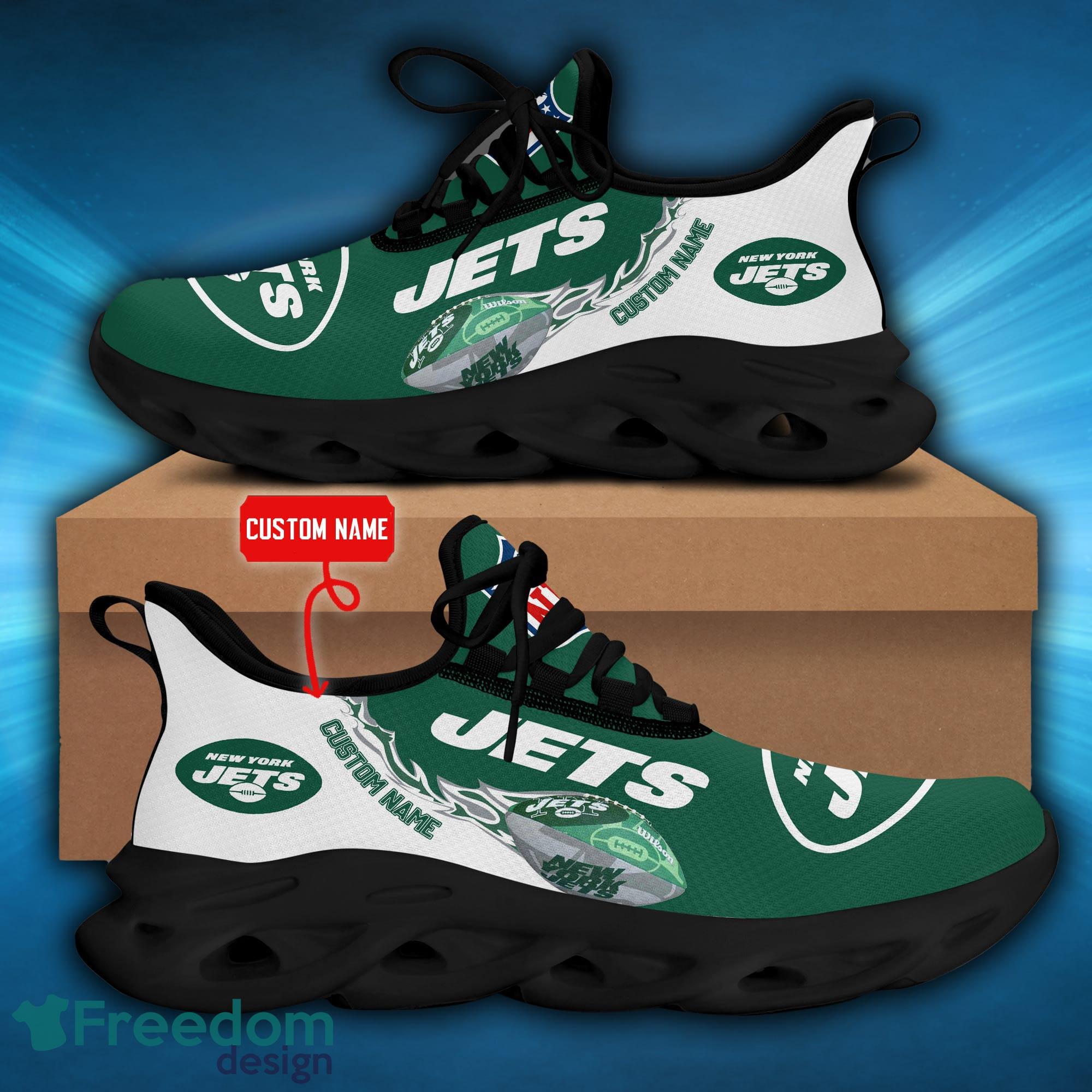 New York Jets Custom Name Max Soul Shoes Men & Women 's Clunky Sneakers -  Freedomdesign