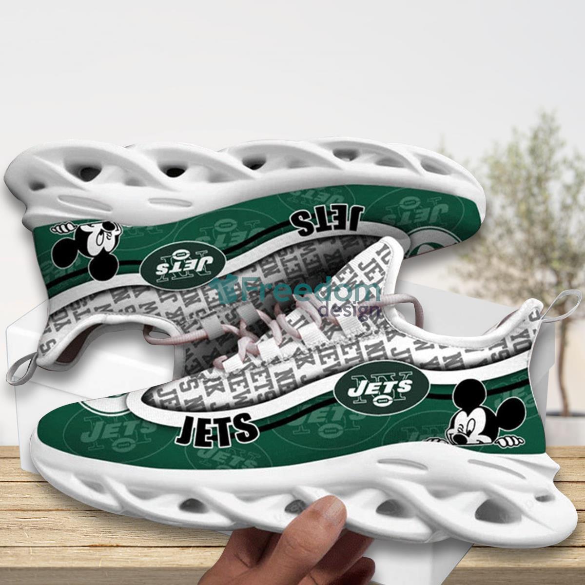 New York Jets Team Max Soul Shoes Running Sneakers For Men Women Product Photo 1