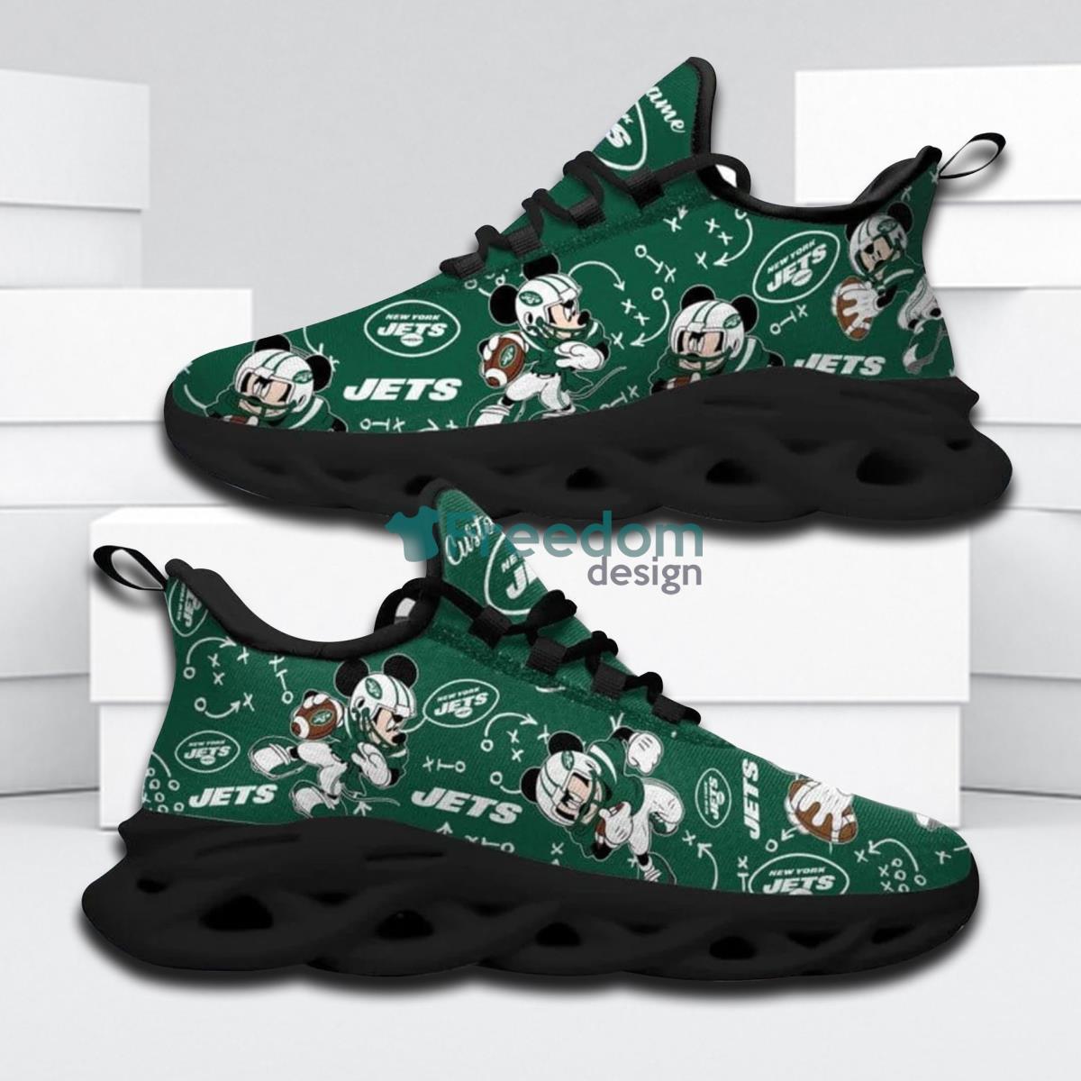 New York Jets Team Max Soul Shoes Running Sneakers Product Photo 1