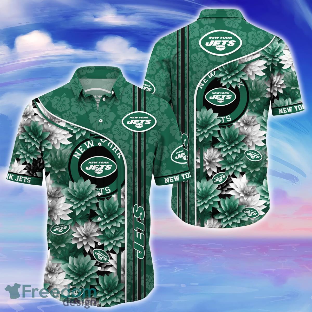 New York Jets Trending Hawaiian Shirt For Fans Product Photo 1