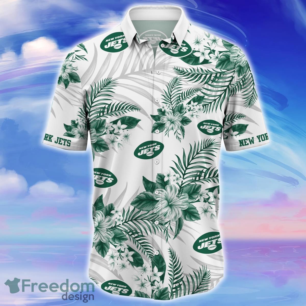 New York Jets Trending Model 3 Funny Hawaiian Shirt - Bring Your Ideas,  Thoughts And Imaginations Into Reality Today