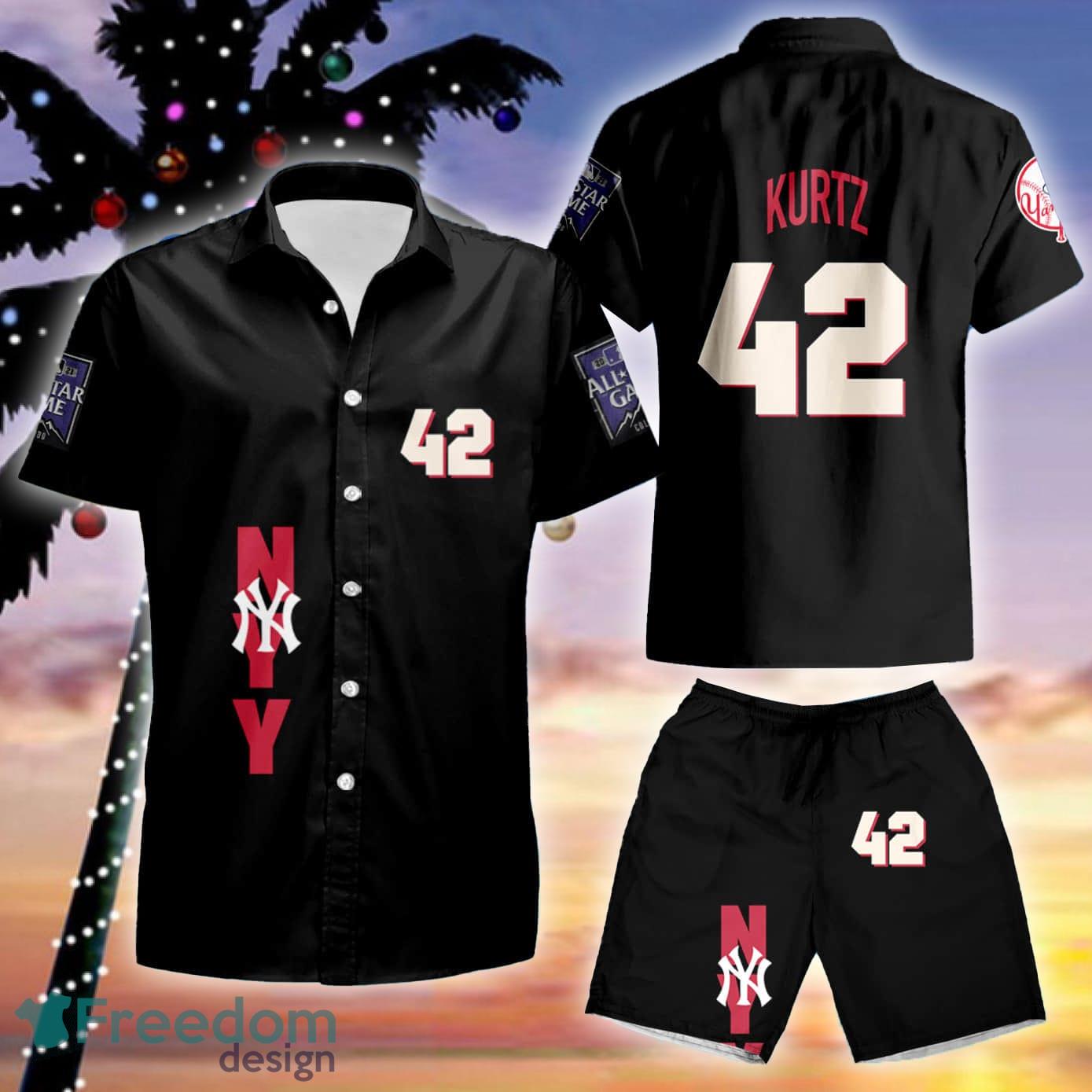 New York Yankees – Aaron Judge Hawaiian Shirt And Short Set - Freedomdesign