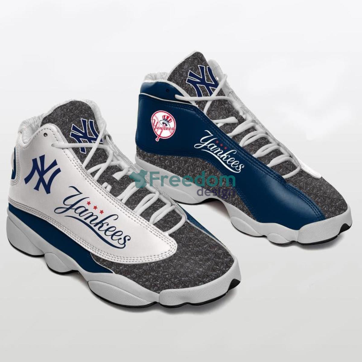 New York Yankees Football Team Ultra Cool Air Jordan 13 Shoes Product Photo 1