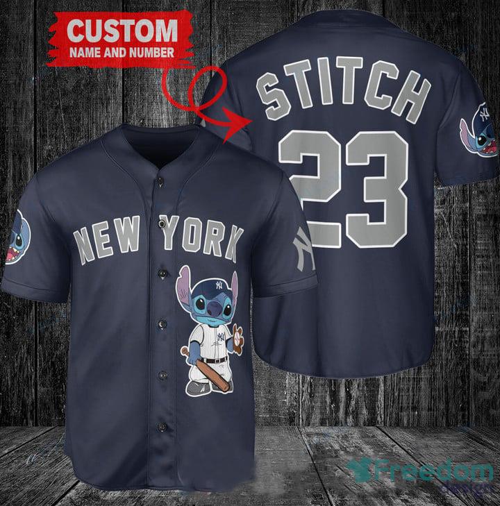 New York Yankees MLB Stitch Baseball Jersey Shirt Design 4 Custom Number  And Name Gift For Men And Women Fans - Freedomdesign